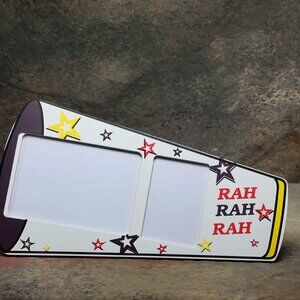 WOOD CHEERLEADER PLAQUES